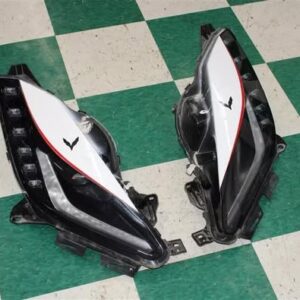 a 14-19 C7 Z51 White Painted Red Pinstripe LH RH Xenon
