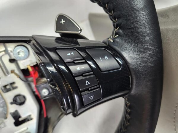 Corvette C6 Custom Titanium LEATHER Glove Box Lower Dash Console Steering Wheel - Image 5