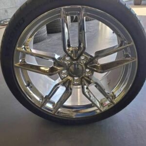 GM OEM Chrome Corvette Wheel