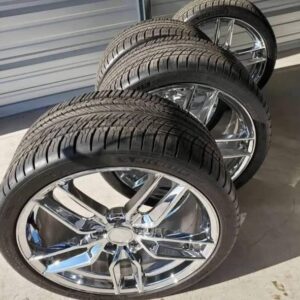 GM OEM Chrome Corvette Wheel
