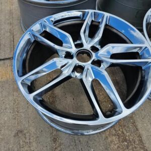 19" + 20" Chevy Corvette OEM wheels rims  chrome