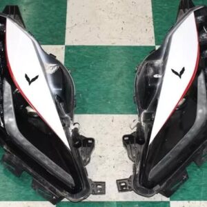 a 14-19 C7 Z51 White Painted Red Pinstripe LH RH Xenon