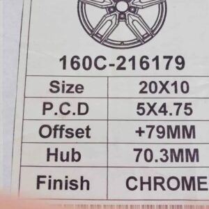 GM OEM Chrome Corvette Wheel