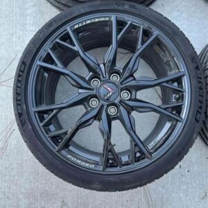2023 Chevrolet Corvette Stingray C8 Wheels and Tires Set 19"/Front, 20"/Rear
