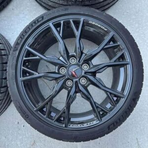 2023 Chevrolet Corvette Stingray C8 Wheels and Tires Set 19"/Front, 20"/Rear