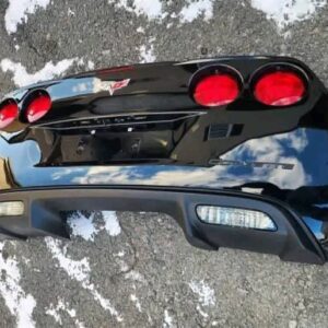 Used rear bumper cover for 2005 to 2013 Corvette.