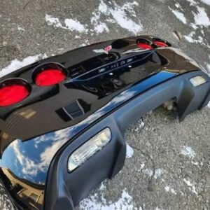 Used rear bumper cover for 2005 to 2013 Corvette.