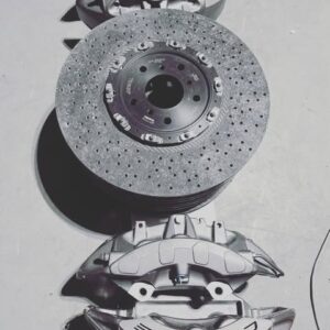 C6 zr1 corvette  front Brembo calipers and carbon rotors