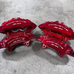 Custom C8 Stingray & Z06 Powder Coated Caliper exchange program TPS Motorsports