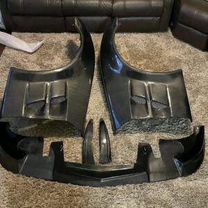 c6 caborn fiber front fenders