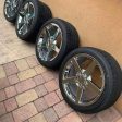 Corvette C6 chrome wheels
