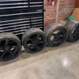 Corvette C8 Z06 wheels and tires. Same size as factory
