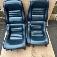 1979 corvette low back black seats